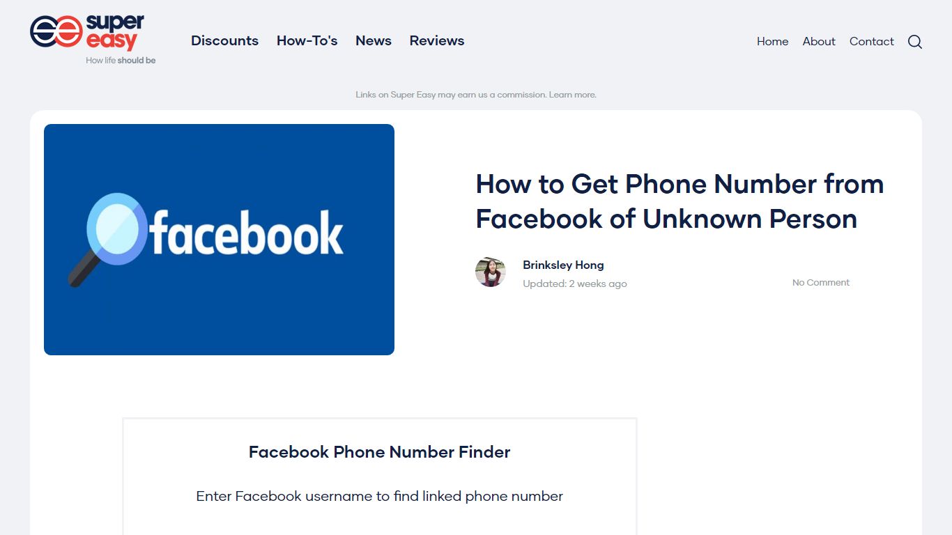 How to Get Phone Number from Facebook of Unknown Person